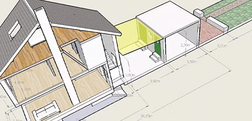 Erstellung von 3D-Zeichnungen und Videos für Immobilien für Präsentation und Verkauf